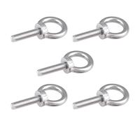 Paquete 5 Pernos Ojo M8 x 60 mm, Pernos Ojo Elevación Acero Inoxidable 304 para Muebles Bricolaje, Columpios y Uso Exteriores