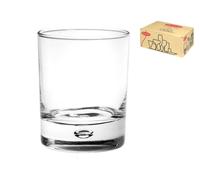 Paquete 6 Vasos de Vidrio Centra Acq25 42555L Pasabahce