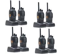 Paquete 8 Radio portátil PNI PMR R40 Pro baterías, Cargadores y Auriculares incluidos