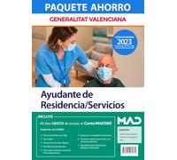 Paquete Ahorro Ayudante de Residencia/Servicios Generalitat Valenciana.