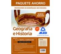 Paquete Ahorro Geografía E Historia. Cuerpo De Profesores De Enseñanza Secundaria