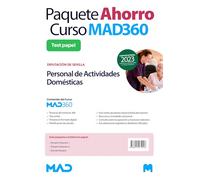 Paquete Ahorro (LIBRERÍA) Curso MAD360 + Libros PAPEL Personal de Actividades Domésticas Diputación de Sevilla