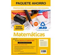 Paquete Ahorro Matemáticas Cuerpo de Profesores de Enseñanza Secundaria