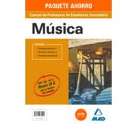 Paquete Ahorro Música Cuerpo De Profesores De Enseñanza Secundaria