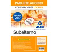 Paquete Ahorro Subalterno De Corporaciones Locales. (incluye Temario G