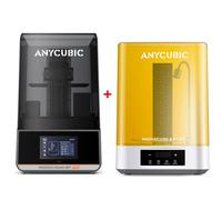 Paquete ANYCUBIC Impresora 3D Resina Photon Mono M7 Pro y Wash & Cure 3 Plus, 14K Impresora 3D Impresión Rápida 170mm/h, 7,6L Lavado y Curado Diseño de Doble Capa y Ahorro de IPA