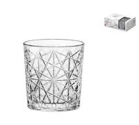 Paquete Bormioli Rocco De 6 Vasos De Vidrio Modelo Lounge Con Capacidad