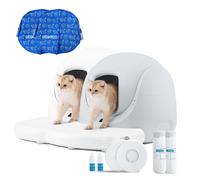 Paquete: Caja de arena para gatos Catlink - Baymax Lite con escaleras / Baymax Lite con escaleras