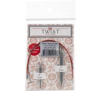 Paquete combinado de puntas de aguja intercambiables ChiaoGoo, rojas, de 3,25 mm