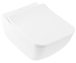 Paquete combinado Venticello de Villeroy & Boch, DirectFlush sin borde, salida horizontal, suspendido, 375x560x330mm, 4611RSR1, Color: Cerámica Blanca