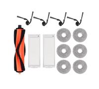 Paquete Completo de Piezas de Repuesto Compatible con Xiaomi S40 Pro / OV71GL Robot Aspirador Paño de fregona Rodillo Principal Cepillos Laterales Bolsa for el Polvo Filtro Lavable(13pcs Set)