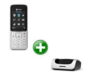 Paquete completo teléfono OpenScape SL6 con su base de carga