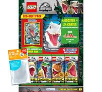 Paquete con Blue Ocean Lego Jurassic World - Serie 3-1 Multipack + 2 Tarjetas de Star Wars limitadas + Fundas exclusivas Collect-it