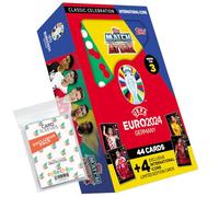 Paquete con Match Attax UEFA Euro 2024 Germany - 1 Tin Box International Icons + Fundas exclusivas para coleccionar