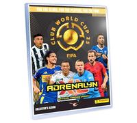 Paquete con Panini FIFA Club World Cup 2025 - Tarjetas coleccionables del Mundial del Mundo - Selección + Tarjeta de cumpleaños exclusiva (1 carpeta coleccionable)
