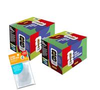 Paquete con pegatinas del Mundial 2026 + fundas exclusivas de collect-it (2 exhibidores (200 sobres))