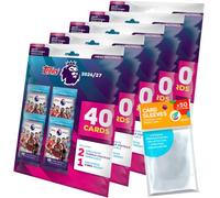 Paquete con Premier League 2026/27 Trading Cards - 5 Multipacks + Fundas exclusivas Collect-it