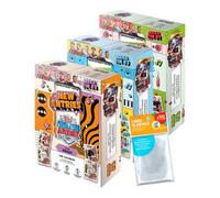 Paquete con tarjetas de comercio UCC Match Attax Champions League 2026/27 - Las 3 Mega Tins diferentes + fundas exclusivas Collect-it