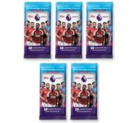 Paquete con Topps Flagship Premier League 2026/27 (5 paquetes de refuerzo) cartas coleccionables de fútbol tarjetas de intercambio y BB-Toy-Trades Toploader