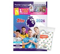 Paquete con topps - Premier League 2025/26 Trading Cards - 1 Starter + Fundas exclusivas Collect-it
