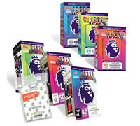 Paquete con topps - Premier League 2025/26 Trading Cards + fundas exclusivas Collect-it (las 3 cajas Mega Tin diferentes + las 3 cajas Super Tin diferentes)