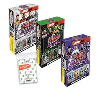 Paquete con topps - Turbo Attax Fórmula 1 2025 - Tarjetas comerciales + fundas exclusivas Collect-it (las 3 cajas Mega Tin diferentes)