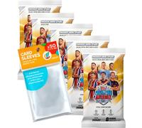 Paquete con UCC Match Attax Champions League 2026/27 Trading Cards - 5 Boosters + fundas exclusivas Collect-it