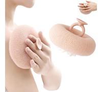 Paquete de 1/2/4/6 esponjas de baño exfoliantes de girasol, esponja de ducha de girasol, exfoliación suave, masaje de piel, esponja de ducha multifuncional, la herramienta de baño ideal (rosa)