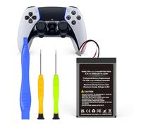 Paquete de 1 batería para PS5 Dualsense Edge, actualización 2026 de alta capacidad de 3600 mAh, batería recargable para PlayStation 5 Dualsense Edge Controller con kit de herramientas