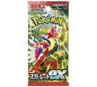 Paquete de 1 juego de cartas Pokemon TCG japonés escarlata y violeta SV1S Scarlet ex (5 cartas por paquete)