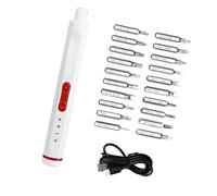 Paquete De 1 Juego De Controlador Eléctrico Que Destaca Múltiples Divisiones Batería Recargable Agarre Ergonómico Y Sustancia De Acero Para Entusiastas Flexible