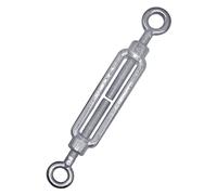 (paquete de 1 unidad) Tensor de alambre tensor M10, tensores ajustables ojo y ojo, tensión del cable de cuerda (1 unidad, M10)