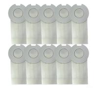 Paquete de 10 20 100 bolsas desechables para aspiradora Lydsto H3, bolsas de filtro de papel diseñadas para capturar el polvo y prolongar la vida útil de la aspiradora (10 unidades)