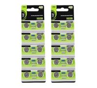 Paquete de 10/20 pilas alcalinas LR45/LR55 de 1,55 V para mandos a distancia y electrónica pequeña de larga duración