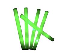 Paquete de 10/20 unidades de barras luminosas LED RGB de colores for fiestas navideñas, cumpleaños y bodas.(20pcs Green)