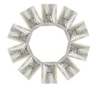 Paquete de 10 almohadillas de repuesto para ambientador de ventilación de coche, almohadillas de repuesto de fragancia sólida, ambientador de larga duración para coche (Ocean)