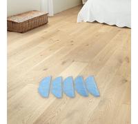 Paquete de 10 almohadillas de repuesto para robot lavables al vacío para limpiadores Rv30 Plus Rva300 Plus - además de trapeador de microfibra resistente tapo trapos Rv10