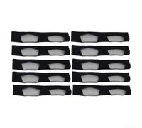 Paquete de 10 bandas de soldadura extendidas hechas de algodón suave y espuma de cojín de aire para mantenerte fresco en el trabajo