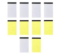 Paquete De 10 Bloc De Notas Pequeño A7, Bloc De Notas, Cuaderno Pequeño, Cuaderno De Bolsillo, Memo, Bloc De Notas, Bloc De Notas De Estenografía