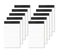 Paquete de 10 blocs de notas pequeños A7 de 3 x 5 pulgadas, con 30 hojas de papel en cada bloc de notas, mini bloc de notas de bolsillo para tomar notas y recordatorios, planificación de organización
