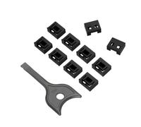 Paquete de 10 bloqueadores de puertos USB con llave USB para protección de datos de PC y portátiles