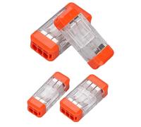 Paquete de 10 bloques de terminales de conexión rápida enchufables, divisor de 2 en 2 salidas y 3 en 3 salidas, for cables duros de 0,5-2,5 mm² Terminales y kits(LT-22 10 PCS)