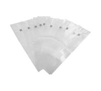 Paquete de 10 bolsas de hongos para suministros de cultivo, bolsas de cultivo de polipropileno con alta retención de humedad, para revestimientos ideales de monotub para hongos gourmet y medicinales