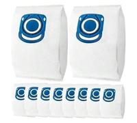 Paquete De 10 Bolsas De Polvo for Aspiradora, Compatibles Con Rowenta Hygiene+,ZR200520 ZR200720 ZR200920,Swirl R39,Silence Force,Compact X-Trem Power Parts Reemplazar(10PCS-Blue)
