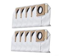 Paquete de 10 bolsas de polvo para base vacía automática UWANT V500 | Base de vacío automático de 3.5 L, polvo para captura, filtro de fibra fundida, se adapta a Uwant V500, salida de aire limpio