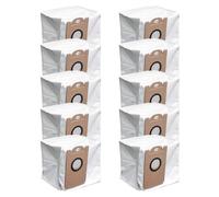 Paquete de 10 bolsas de repuesto para aspiradora Vexilar W11 Robot Aspirador diseñadas para reducir la frecuencia de cambios de bolsas (paquete de 10)