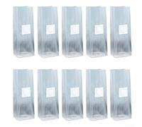 Paquete de 10 bolsas de sustrato de hongos compatibles con monotubs y varios métodos de cultivo en interiores para resultados de rendimiento constante (18 x 50 x 6)