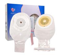 Paquete de 10 bolsas desechables drenables for colostomía/ostomía/bolsas drenaje/bolsa for el cuidado colostomía/bolsa abierta for ostomía for estomas ileostomía