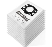Paquete de 10 bolsas para aspiradora Karcher WD2 Plus WD3S WD 3S WD 3V KFI 357 KWD 1-3 2.863-314.0 SE4001 SE4002
