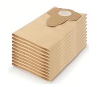 Paquete de 10 bolsas premium for aspiradoras, aspiradoras compatible con Einhell de 5.28 galones (para seco y húmedo), recolección de suciedad de alta eficiencia.